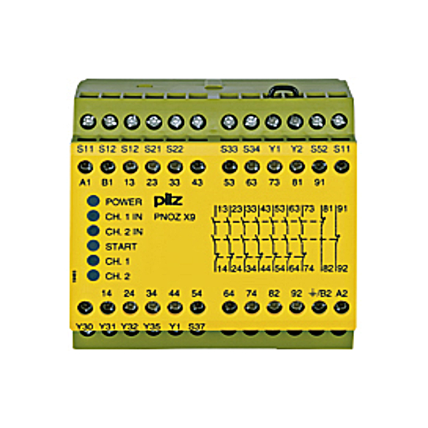 774609 New PILZ PNOZ X9 24VAC 24VDC 7n/o 2 n/c 2so